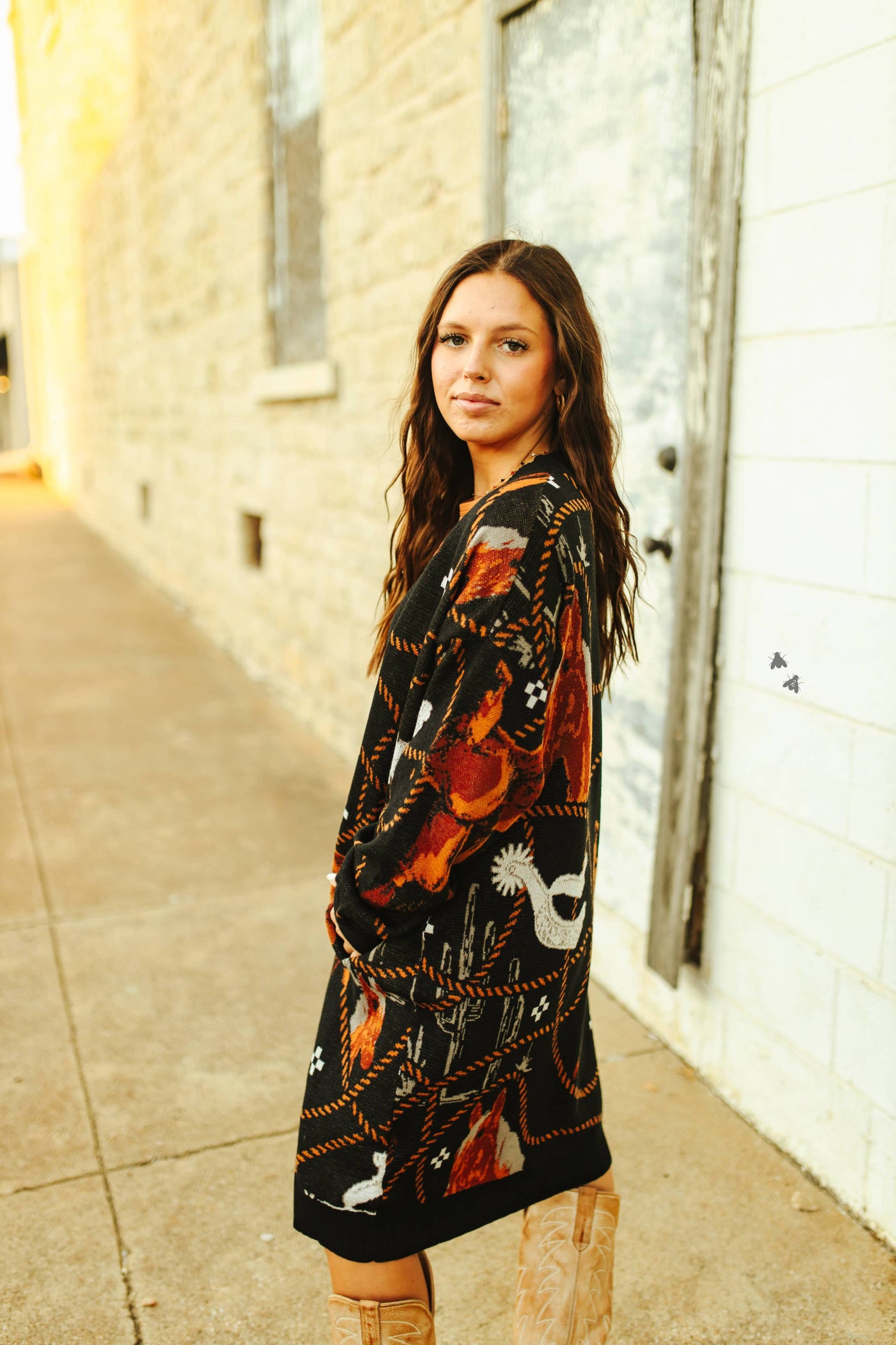 Tack and such cardigan