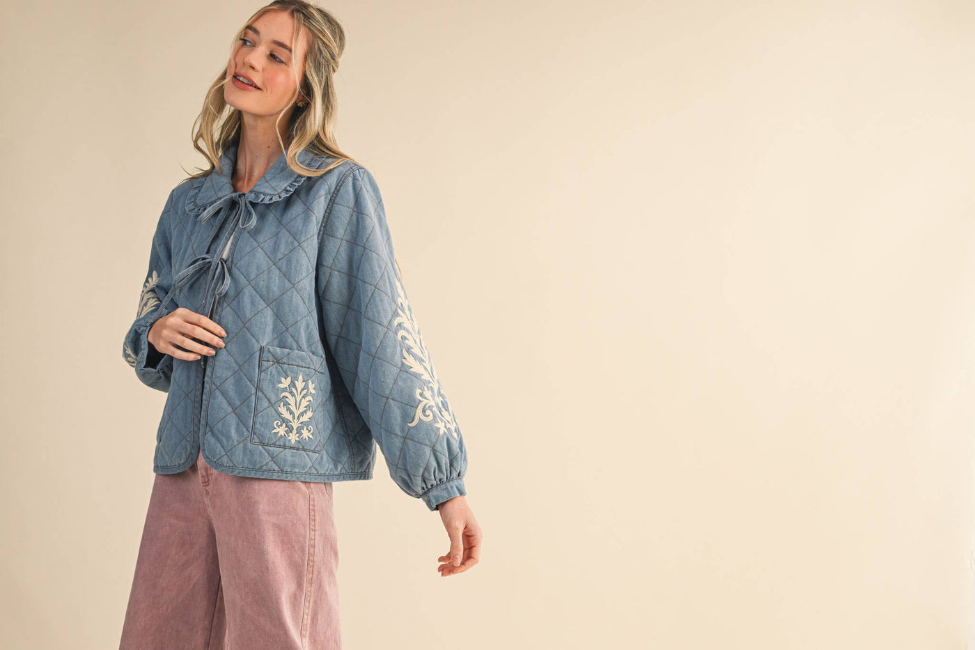 QUEENY QUILTED JACKET