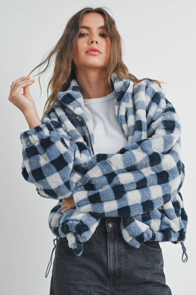 Lottie Plaid Fall Jacket