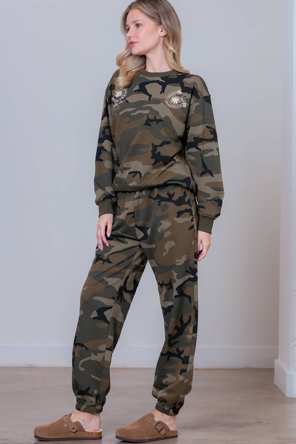 Lounge Ranger Camo sweat set