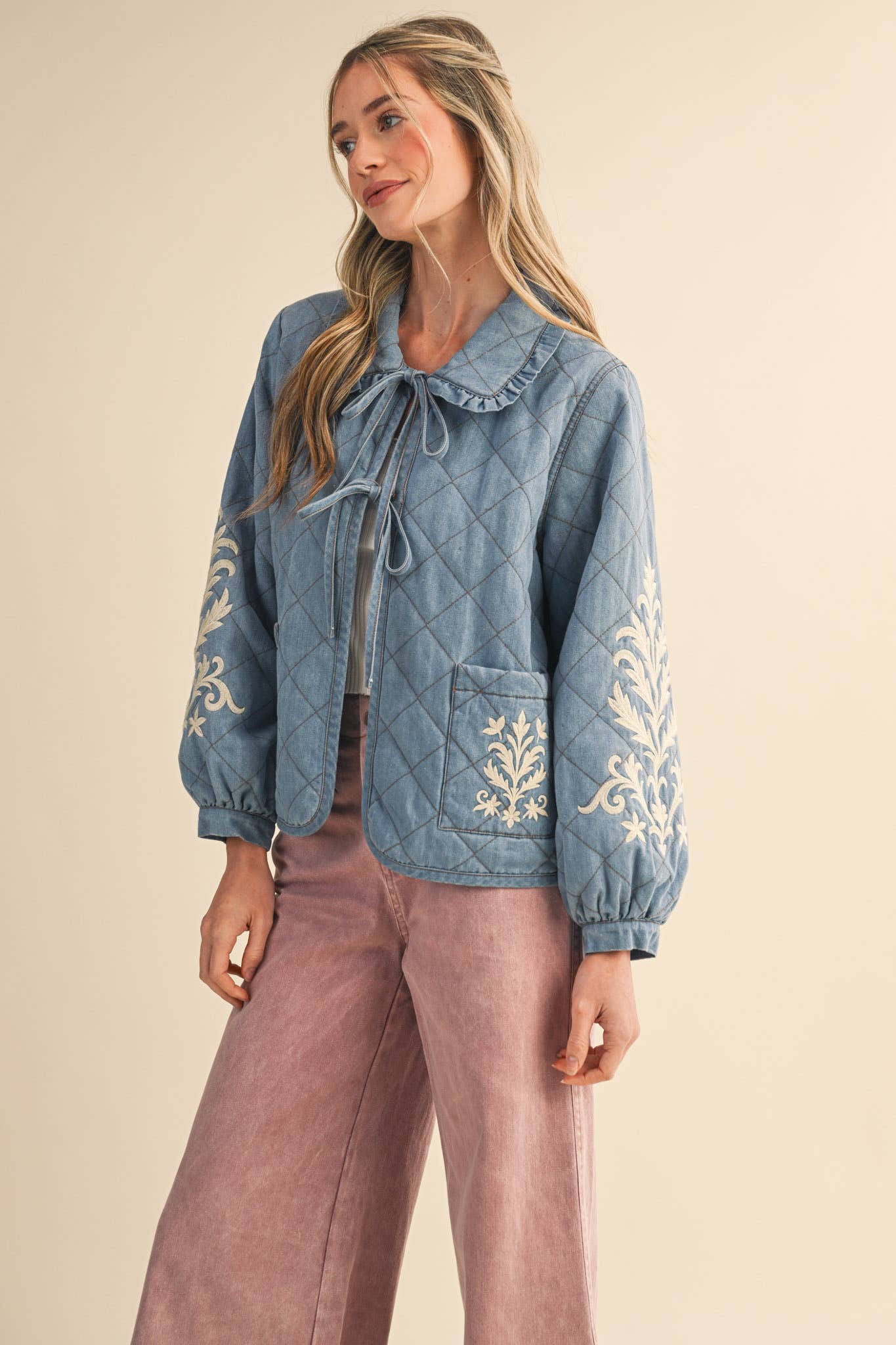 QUEENY QUILTED JACKET