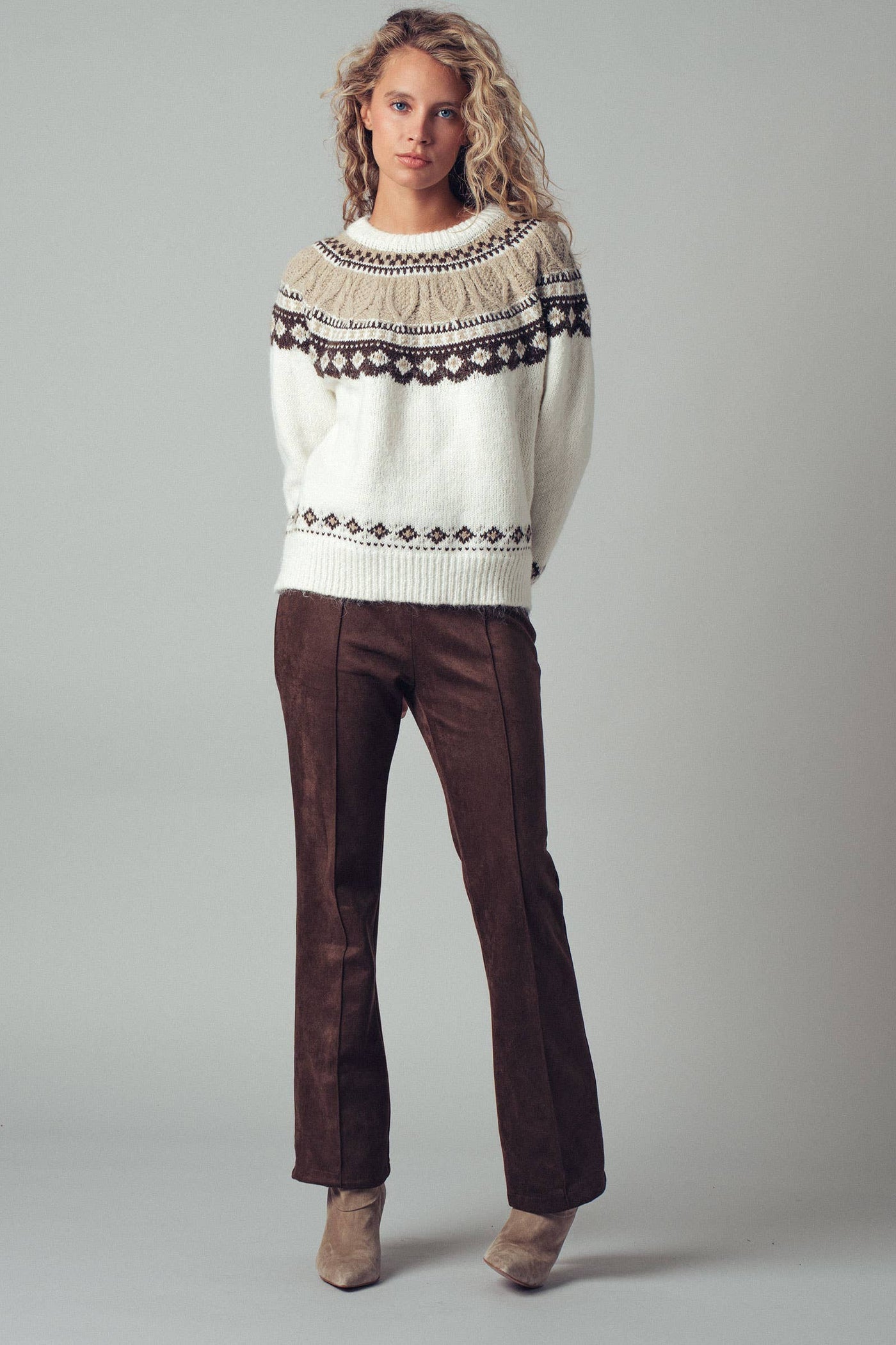 Nordica Wool Crewneck Sweater