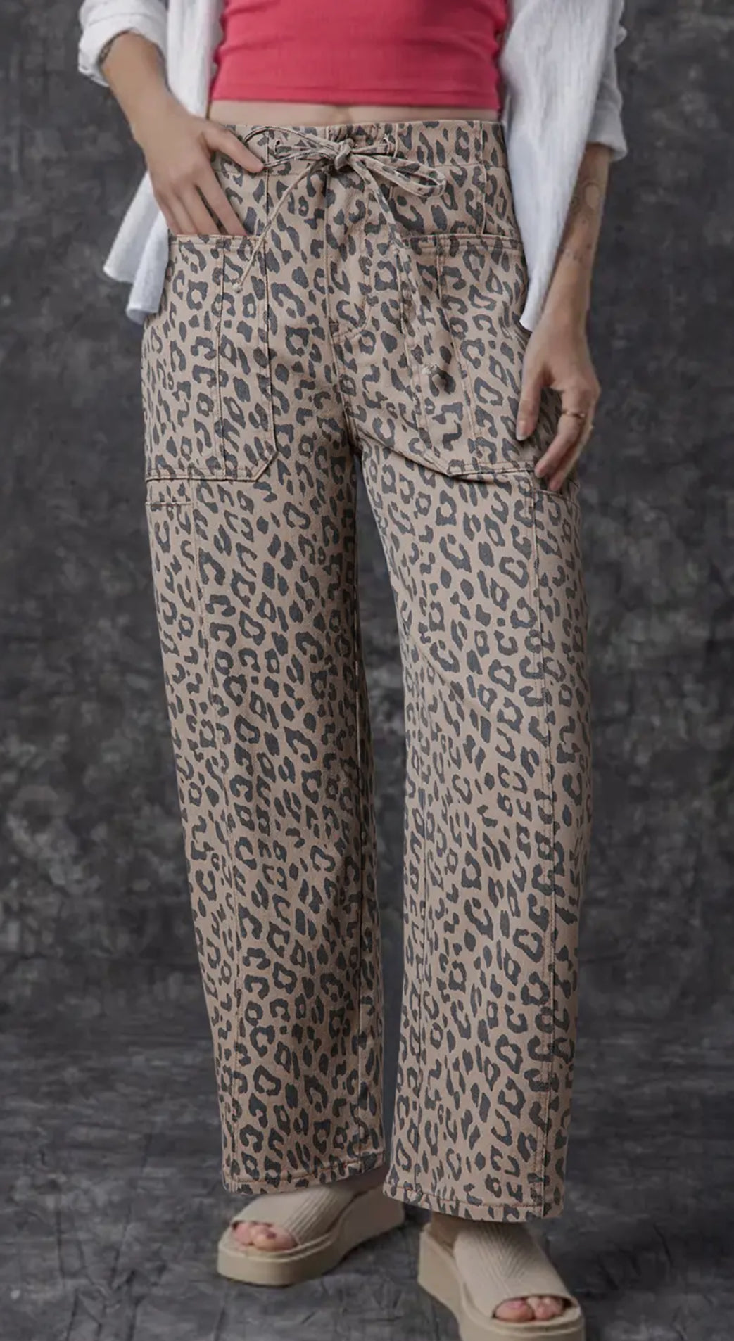 Wild side Leopard Jeans