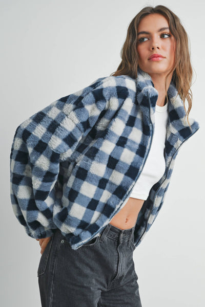 Lottie Plaid Fall Jacket