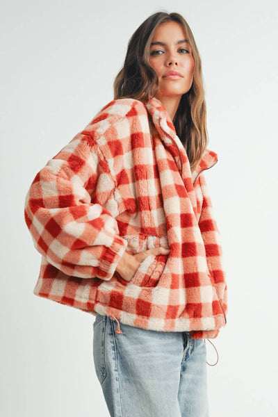 Lottie Plaid Fall Jacket