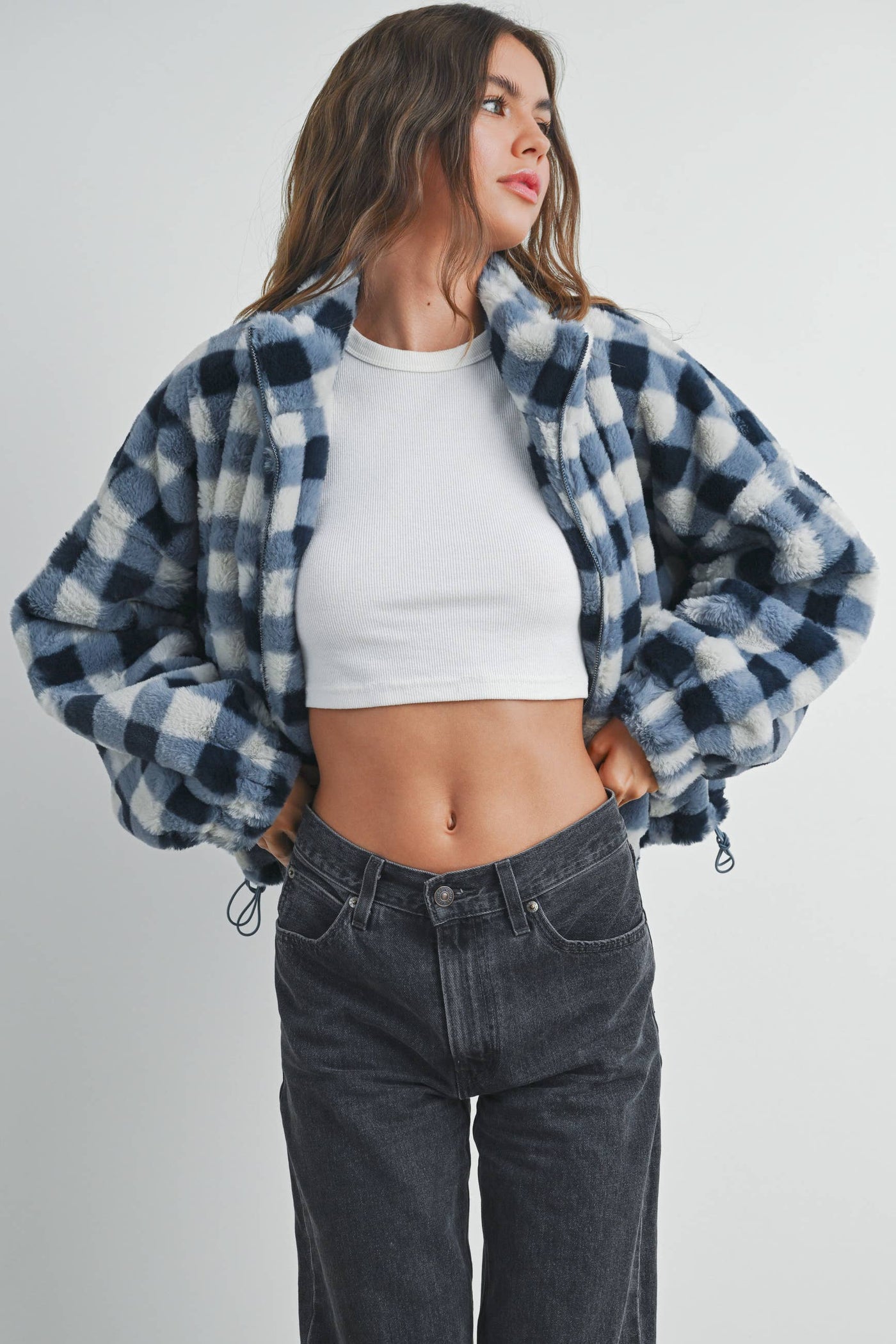 Lottie Plaid Fall Jacket