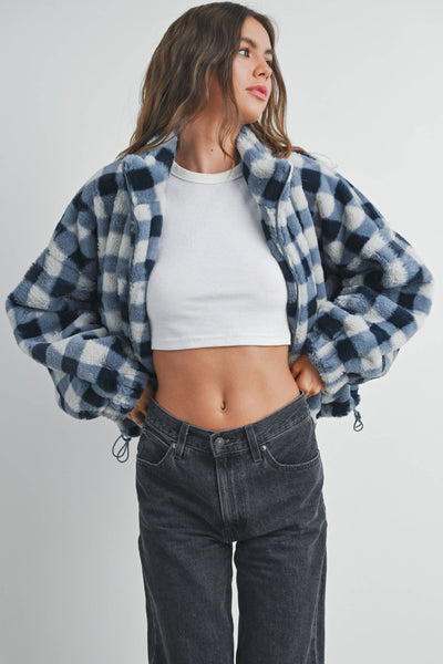 Lottie Plaid Fall Jacket