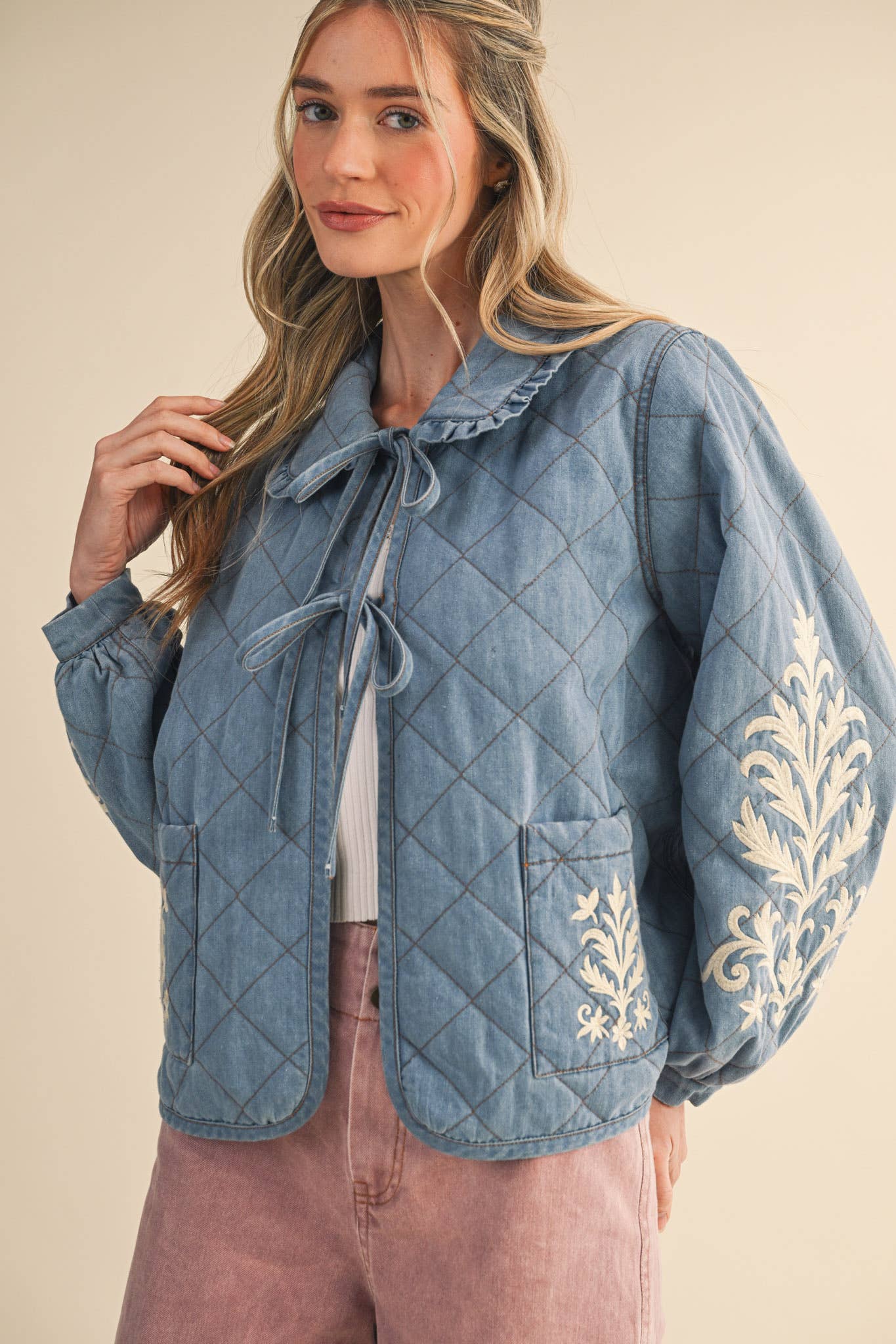 QUEENY QUILTED JACKET