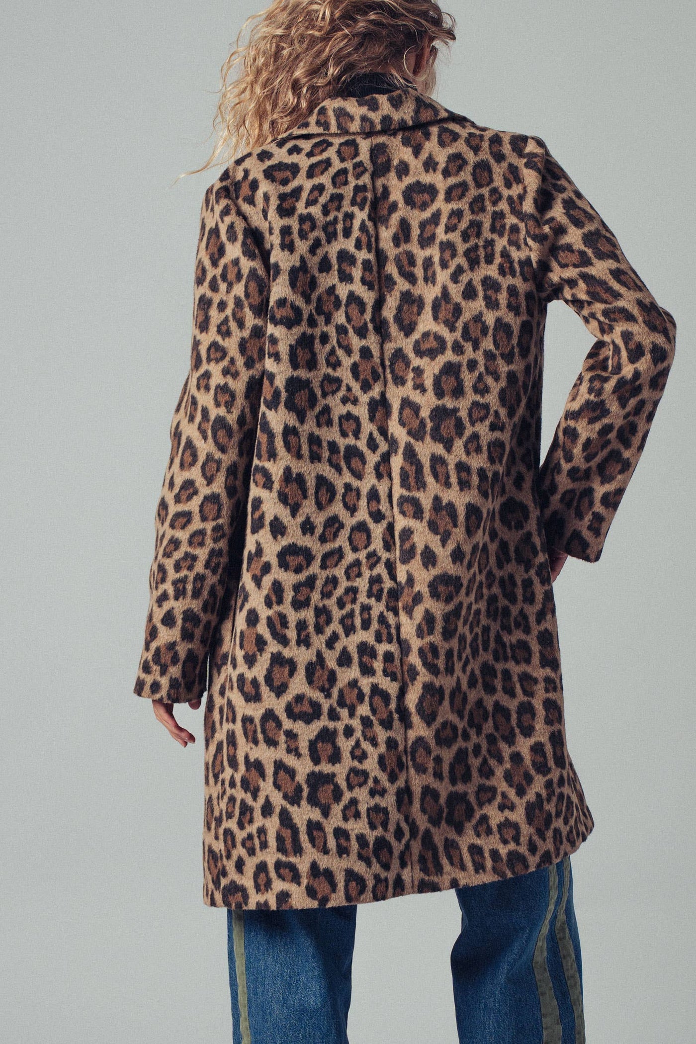 Shiloh wild side Leopard Print Coat