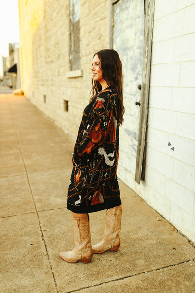 Tack and such cardigan