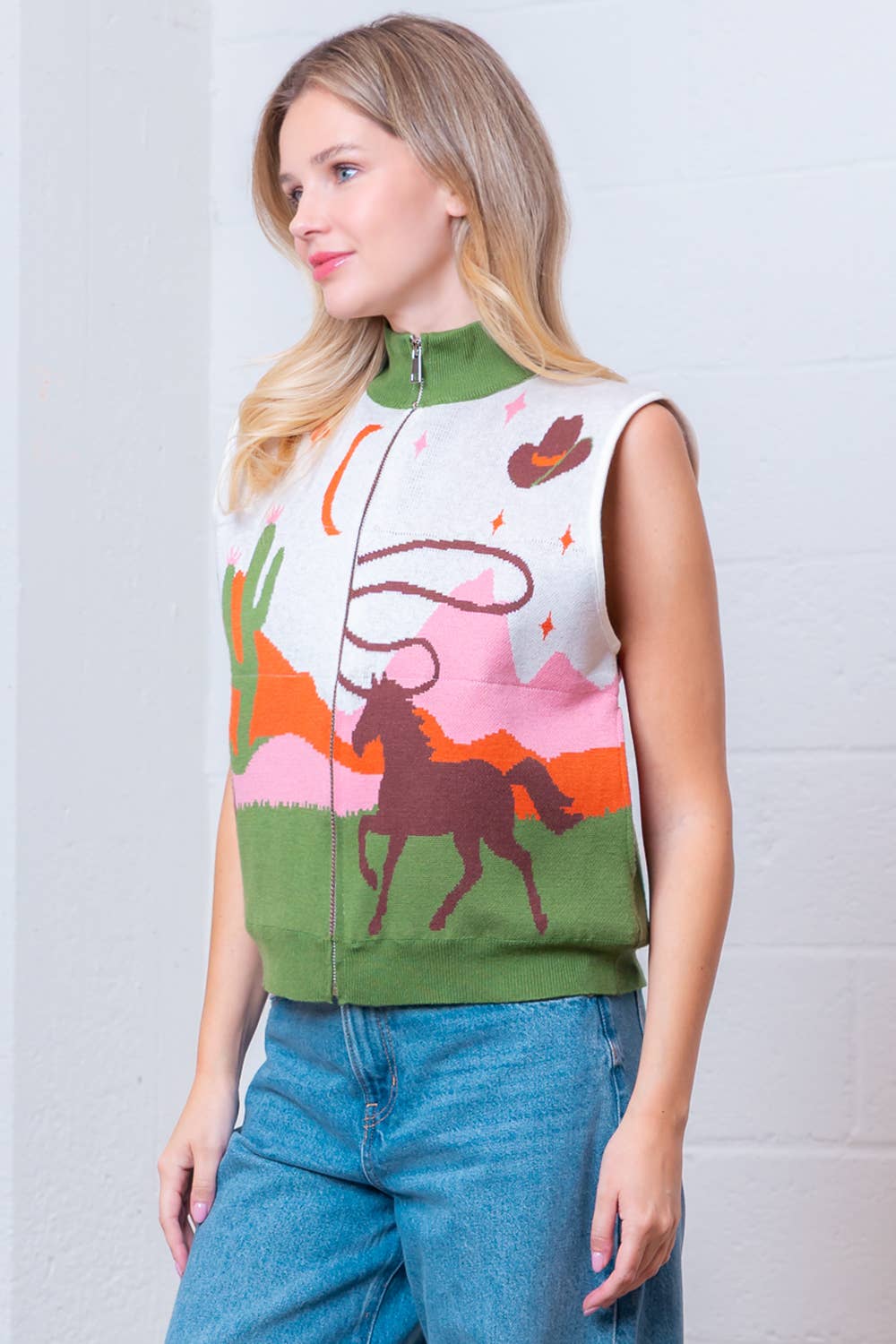 Duke Western Motive Sweater