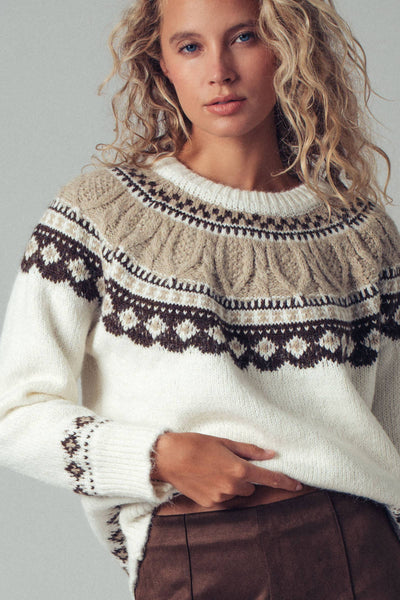 Nordica Wool Crewneck Sweater
