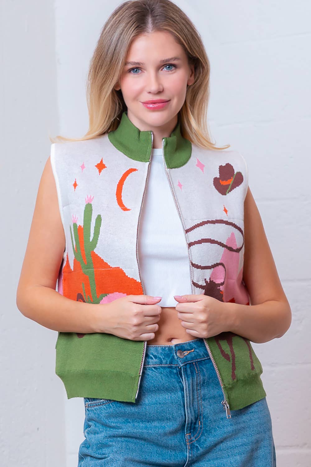 Duke Western Motive Sweater