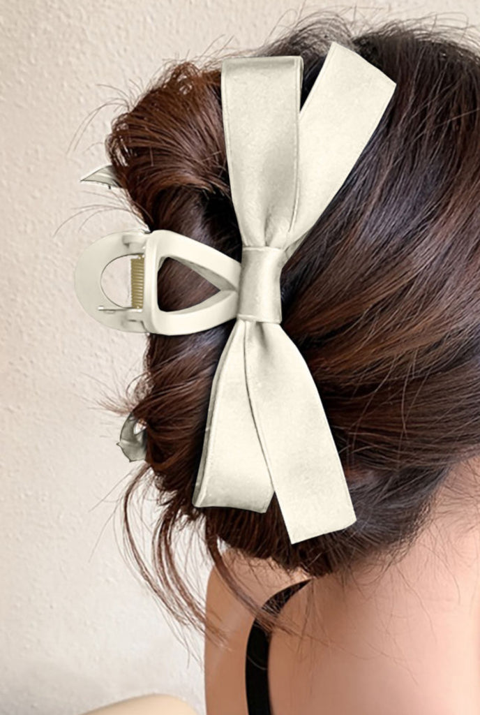 Bow Hair Claw Clip