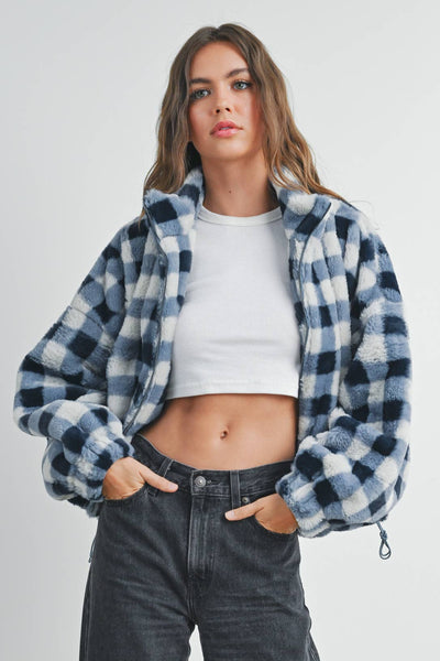 Lottie Plaid Fall Jacket