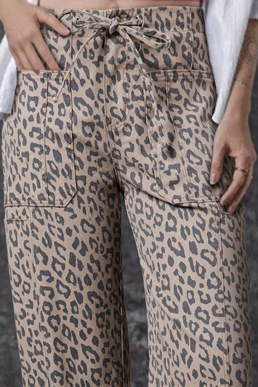 Wild side Leopard Jeans