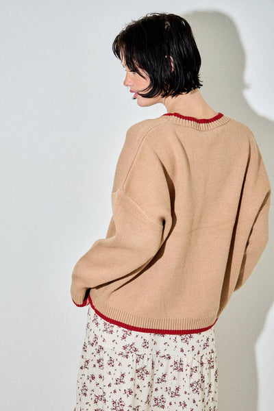 FOUND MY COWBOY PRINTED SWEATER