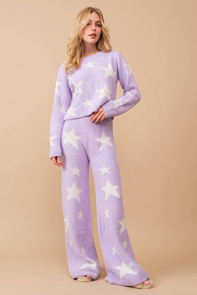 Star cozy Sweater Set