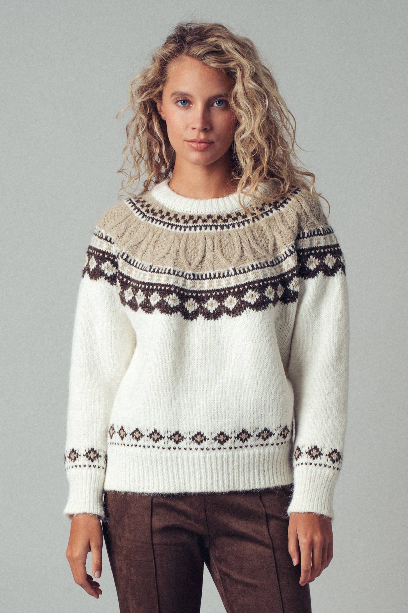 Nordica Wool Crewneck Sweater