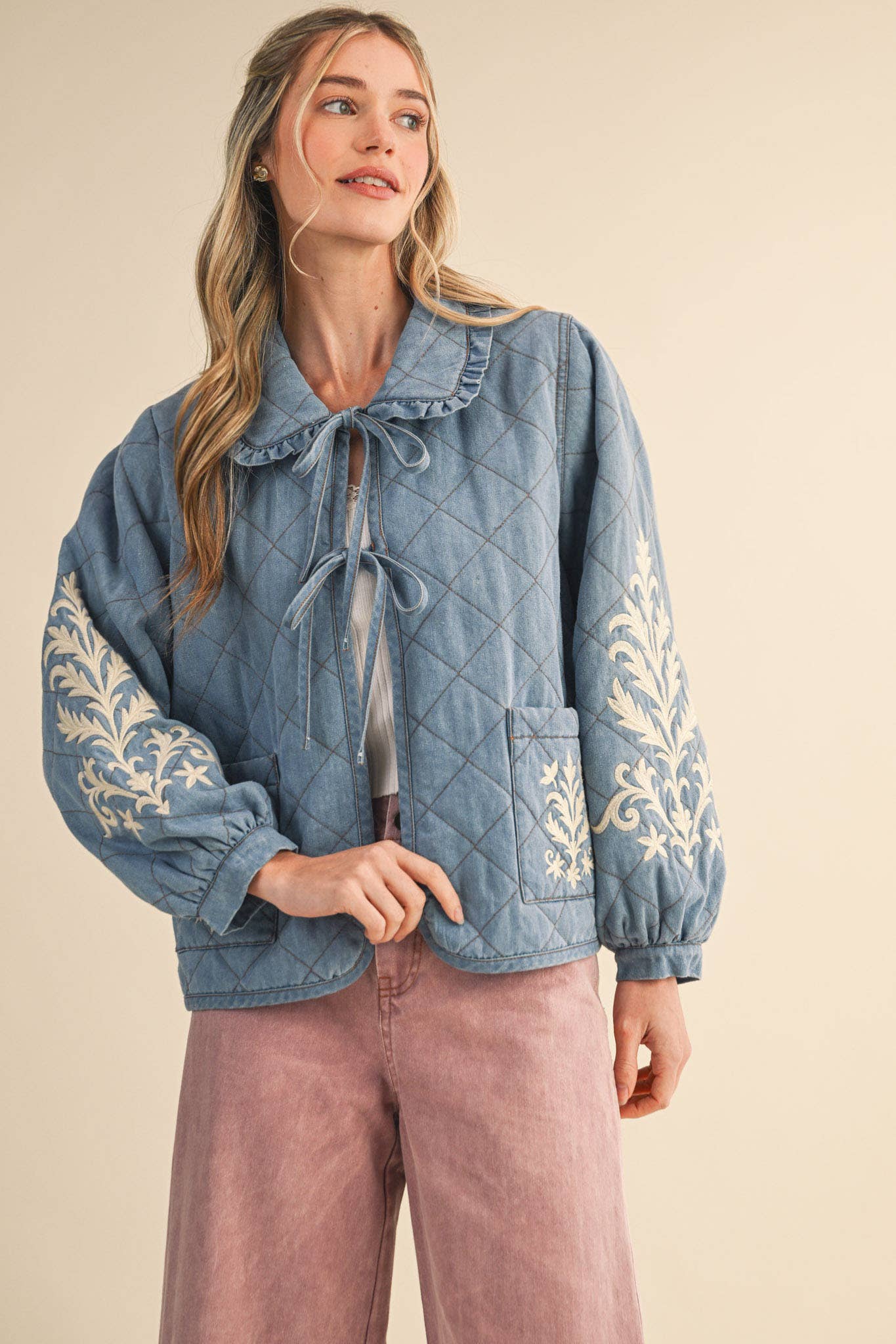 QUEENY QUILTED JACKET