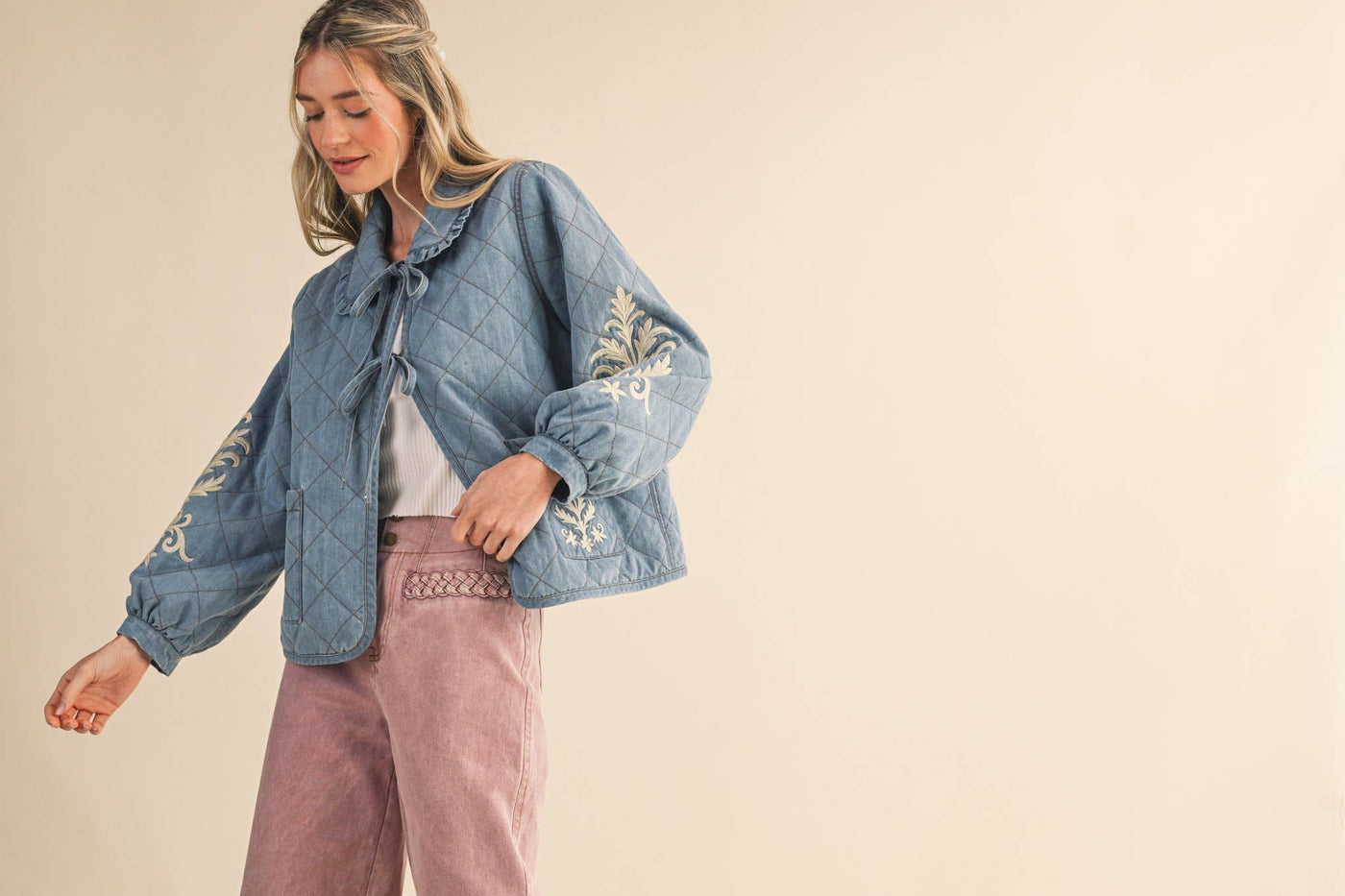 QUEENY QUILTED JACKET