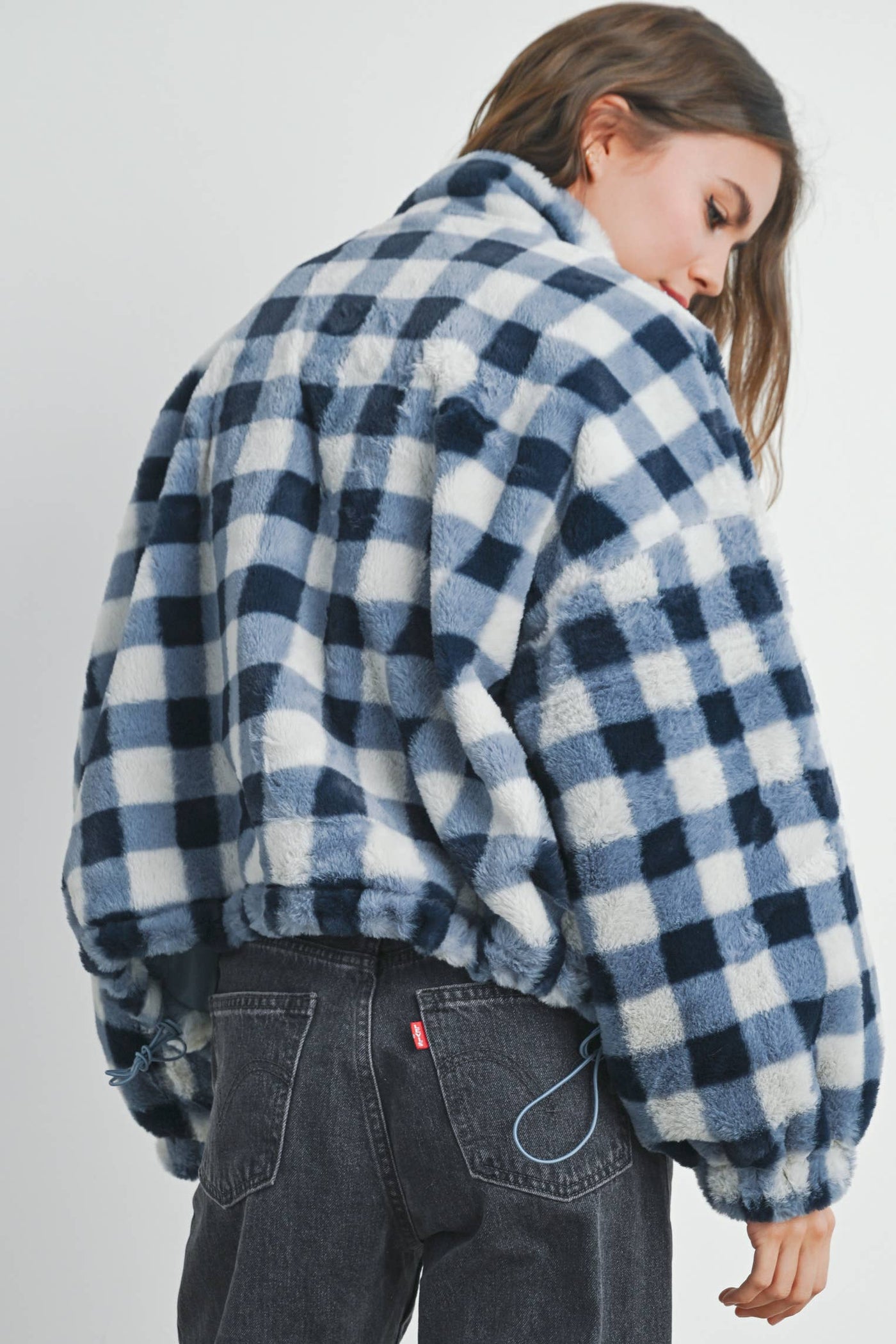 Lottie Plaid Fall Jacket