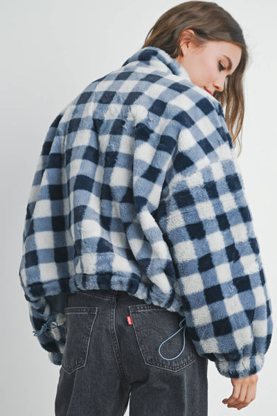 Lottie Plaid Fall Jacket