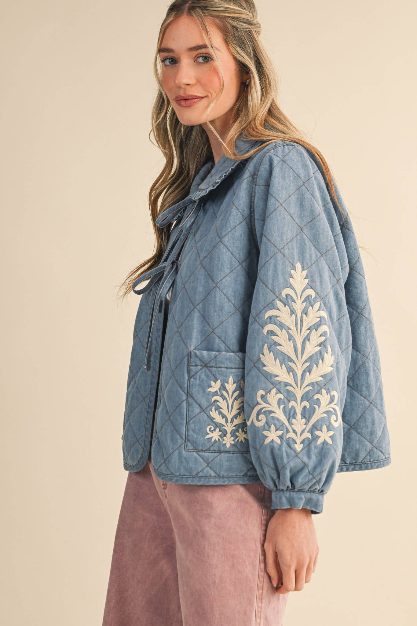 QUEENY QUILTED JACKET
